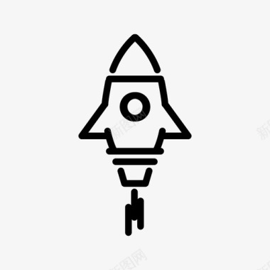 火箭飞机飞机太空飞机图标图标