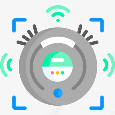 机器人真空102技术平板图标图标