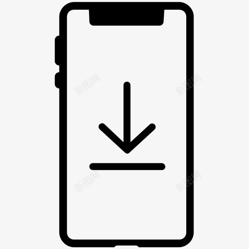 应用程序iphone图标svg_新图网 https://ixintu.com iphone 下载 应用 应用程序 用户 移动 程序下载