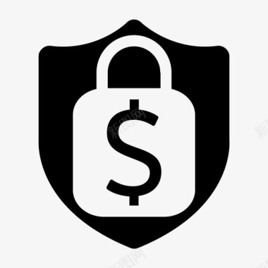 支付安全银行保护图标图标