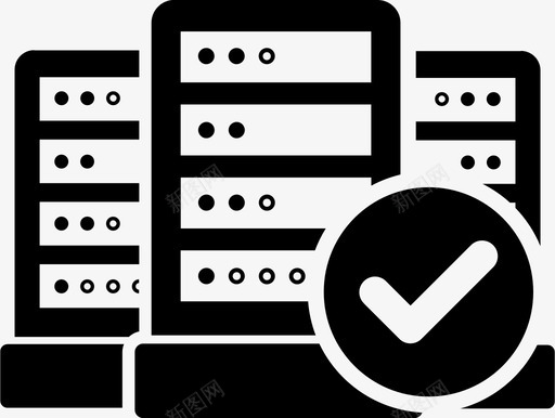 数据库屏蔽托管安全图标svg_新图网 https://ixintu.com 安全 屏蔽 托管 数据库 服务器