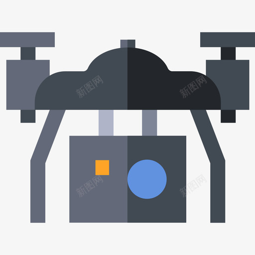 无人机电影工业18平板图标svg_新图网 https://ixintu.com 工业 平板 无人机 电影