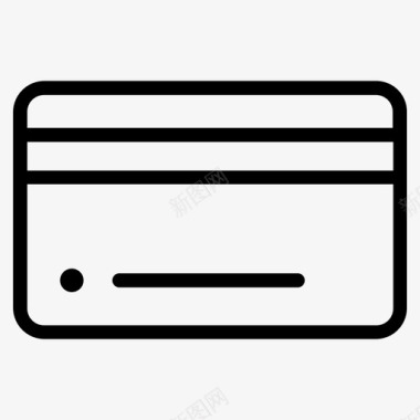 信用卡企业公司图标图标