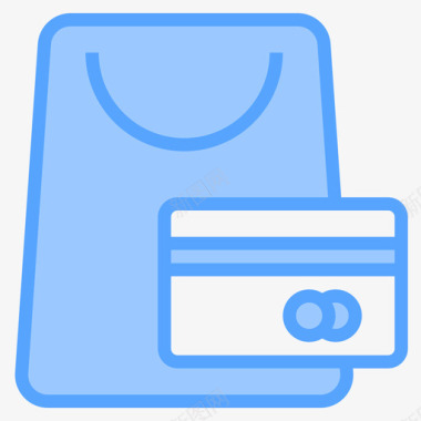 购物袋电子商务135蓝色图标图标