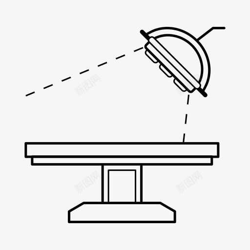 手术床病床外科医生图标svg_新图网 https://ixintu.com 人体 医生 变更 外科 手术 整形外科 病床