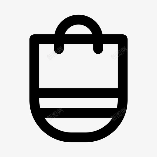 手提袋生活方式购物图标svg_新图网 https://ixintu.com v2 型号 手提袋 生活方式 箱包 系列 购物