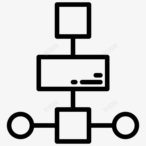 流程图ux线性图标svg_新图网 https://ixintu.com ux 流程图 线性