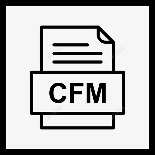 cfm文件文件图标文件类型格式svg_新图网 https://ixintu.com 41种 cfm 图标 文件 格式 类型