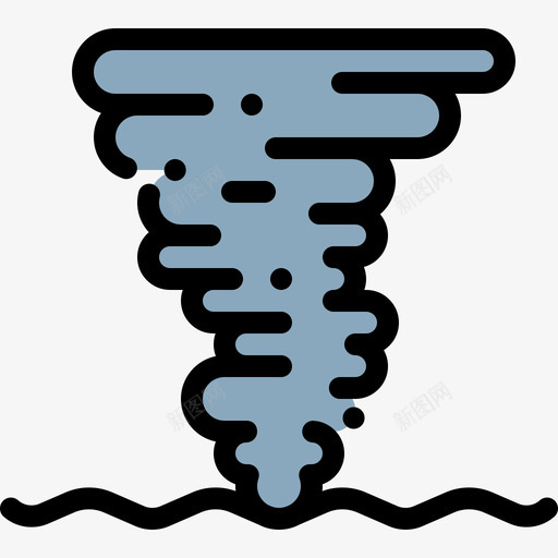 飓风26号水手线性颜色图标svg_新图网 https://ixintu.com 26号 水手 线性 颜色 飓风