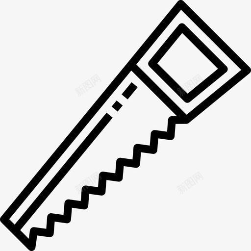 锯设备农业图标svg_新图网 https://ixintu.com 农业 园艺 花园 设备