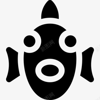 鱼动物82填充图标图标