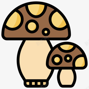 蘑菇色16图标图标