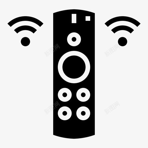 遥控器小工具32填充图标svg_新图网 https://ixintu.com 填充 小工 工具 遥控器