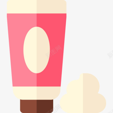 乳液过敏22扁平图标图标