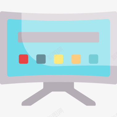 智能电视电子设备18平板图标图标