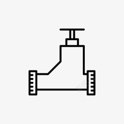 控制阀旋塞阀控制阀气体图标高清图片