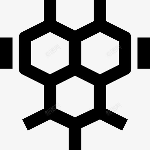 分子科学121线性图标svg_新图网 https://ixintu.com 分子 科学 线性