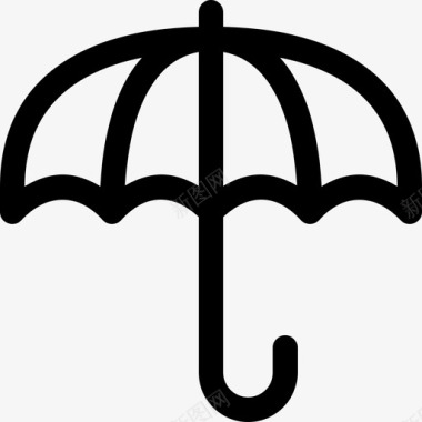 伞形英国18直系图标图标