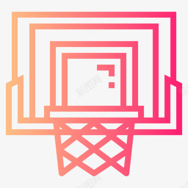 篮圈篮球42坡度图标图标