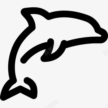 海豚野生动物4直系图标图标