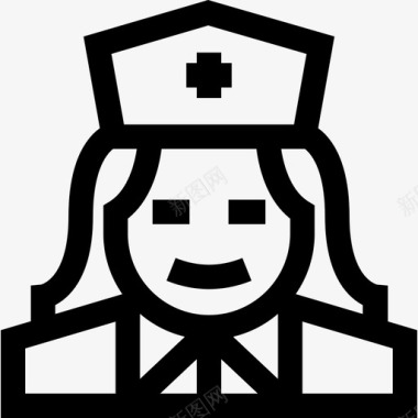护士万圣节服装化身8直系图标图标