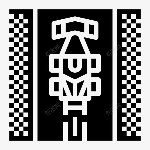 赛车游戏竞赛赛道图标svg_新图网 https://ixintu.com 体育 游戏 电子竞技 竞赛 赛车 赛道