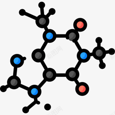 化学生物工程37线性颜色图标图标