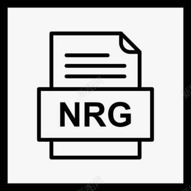 nrg文件文件图标文件类型格式图标