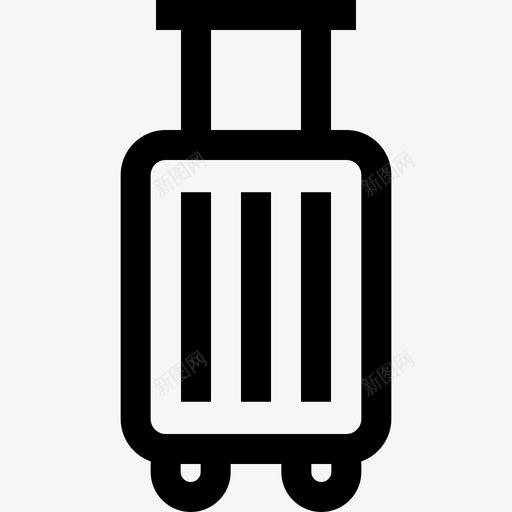 手提箱业余爱好和自由时间16直线型图标svg_新图网 https://ixintu.com 业余爱好 手提箱 时间 直线 线型 自由
