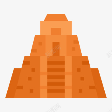 魔术师金字塔地标35平坦图标图标