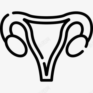 子宫人体4直系图标图标