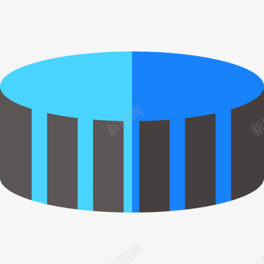 冰球曲棍球42平直图标图标