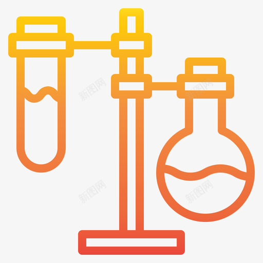 烧瓶123学校梯度图标svg_新图网 https://ixintu.com 学校 梯度 烧瓶