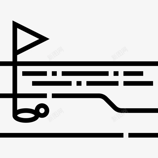 高尔夫球场高尔夫51直线型图标svg_新图网 https://ixintu.com 直线 线型 高尔夫 高尔夫球场