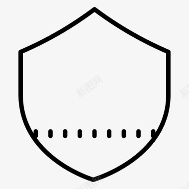 盾牌安全安保图标图标