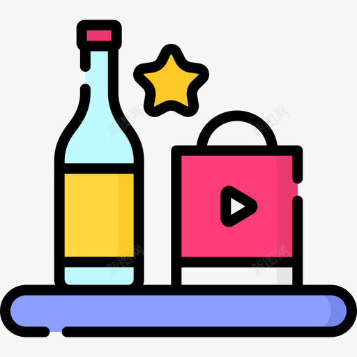 产品在线营销24线性颜色图标svg_新图网 https://ixintu.com 产品 在线 线性 营销 颜色