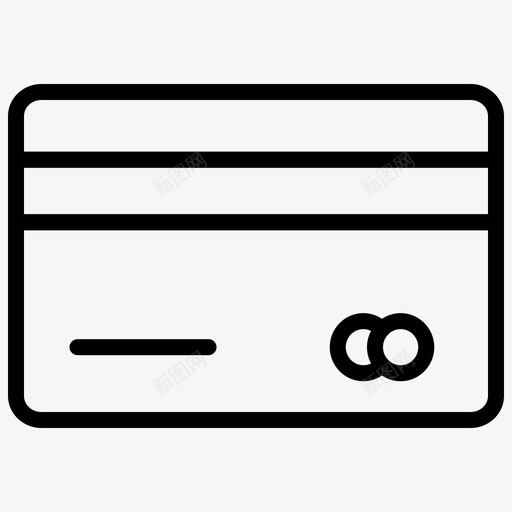 信用卡信用卡支付借记卡图标svg_新图网 https://ixintu.com 信用卡 借记卡 支付 购物 钱包
