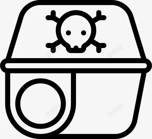 毒药害虫防治1线性图标svg_新图网 https://ixintu.com 害虫 毒药 线性 防治