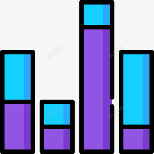 堆叠分析40线性颜色图标svg_新图网 https://ixintu.com 分析 堆叠 线性 颜色
