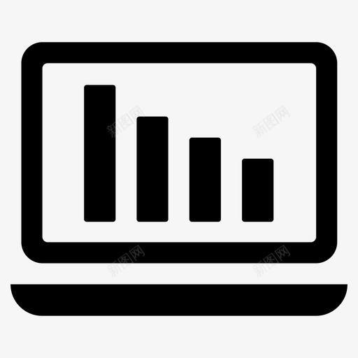 在线数据分析业务监控数据分析图标svg_新图网 https://ixintu.com 业务 信息 图标 图表 在线 字形 数据分析 监控 统计 财务