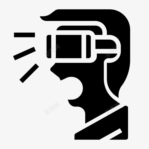 虚拟现实ar眼镜技术颠覆图标svg_新图网 https://ixintu.com ar 技术 眼镜 虚拟现实 颠覆