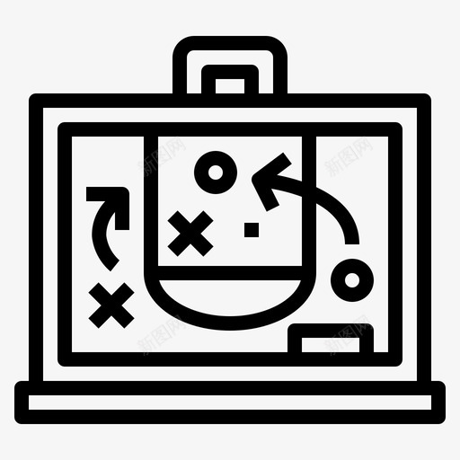 黑板篮球41直线图标svg_新图网 https://ixintu.com 直线 篮球 黑板