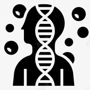 遗传学生物化学29字形图标图标