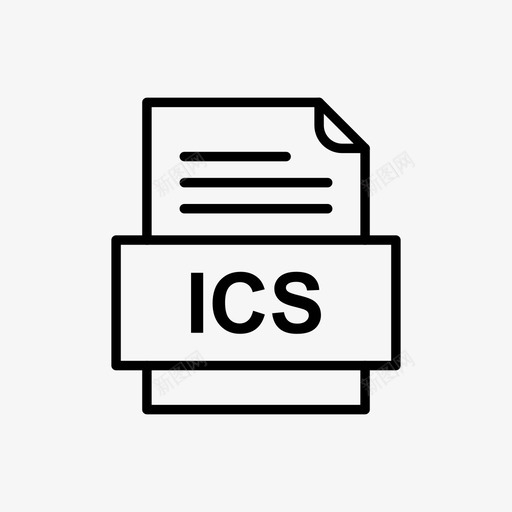 ics文件文件图标文件类型格式svg_新图网 https://ixintu.com 41种 ics 图标 文件 格式 类型