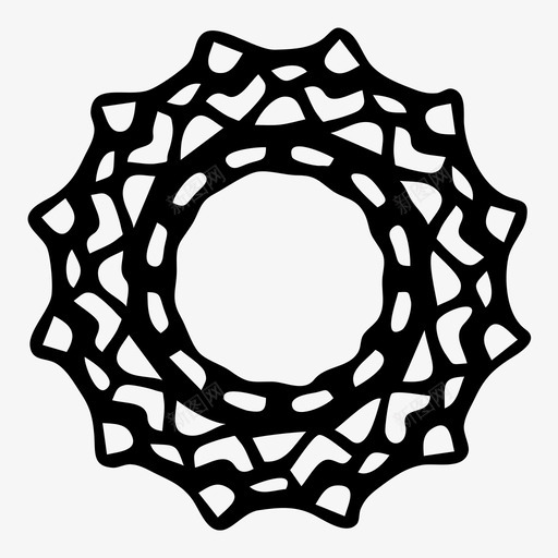 对称图案圆形图案手工绘制图标svg_新图网 https://ixintu.com 图案 圆形 对称 手工 绘制