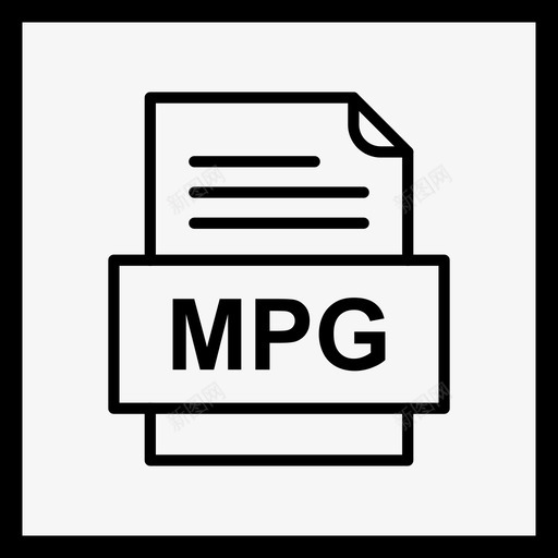 mpg文件文件图标文件类型格式svg_新图网 https://ixintu.com 41种 mpg 图标 文件 格式 类型