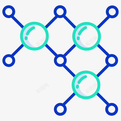 干细胞科学技术5轮廓色图标svg_新图网 https://ixintu.com 干细胞 科学技术 轮廓