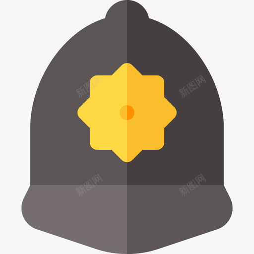 警察帽英国16平顶图标svg_新图网 https://ixintu.com 平顶 英国 警察