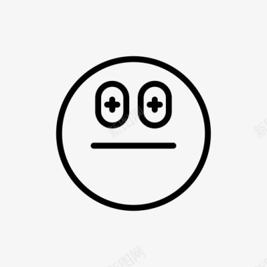 表情符号面部表情情绪图标图标