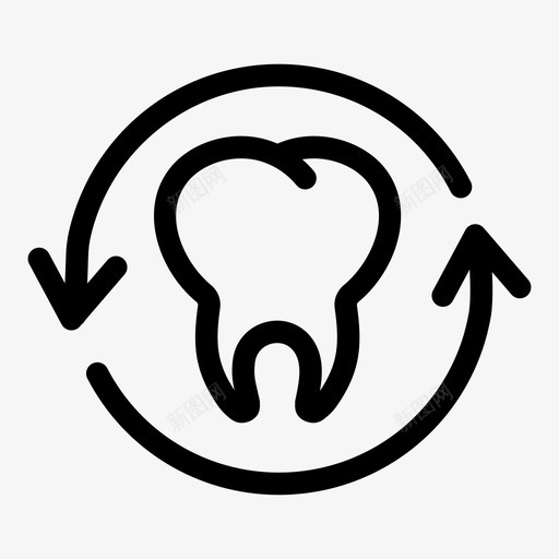 康复牙科牙医图标svg_新图网 https://ixintu.com 医学 康复 牙医 牙科 牙齿